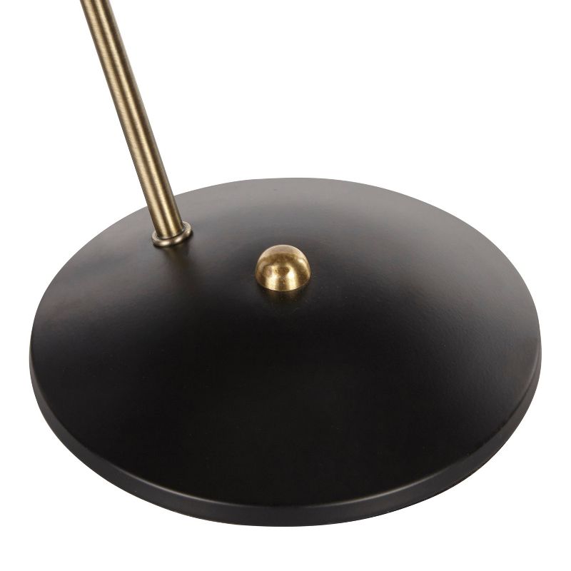Metal Darby Contemporary Table Lamp (Includes LED Light Bulb) Gold - LumiSource