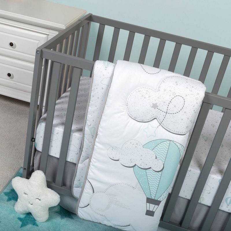 Dr. Seuss Book Club 4 Piece Crib Bedding Set