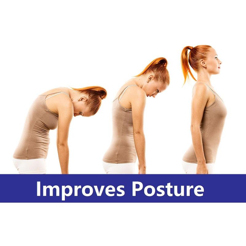 Dartwood Posture Corrector, Adjustable Back Brace Straightener and Spine Support for Muscle Pain and Ache