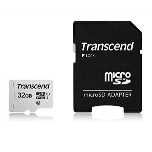 transcend 32gb microsdxc/sdhc 300s memory card ts32gusd300sae