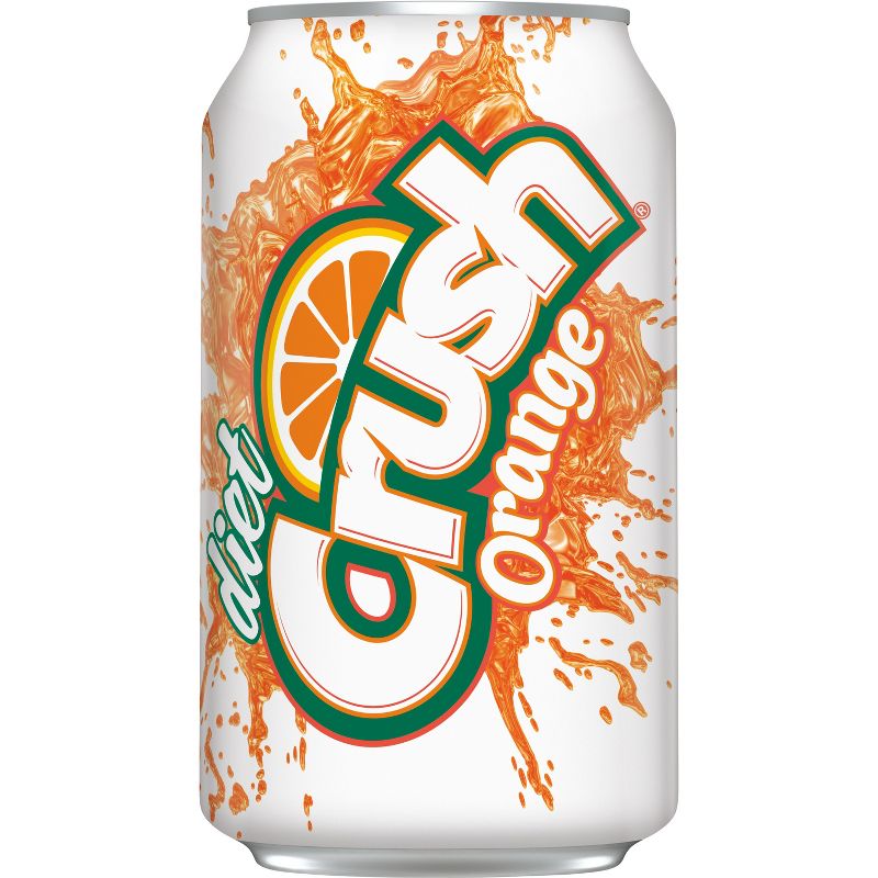Diet Crush Orange Soda - 12pk/12 fl oz Cans