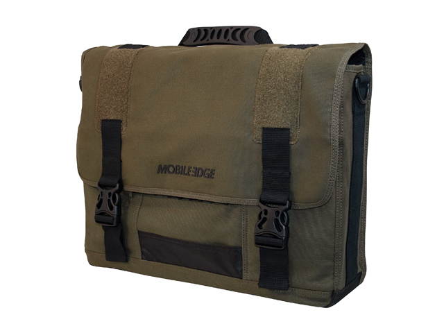 Mobile Edge Olive 17.3" Eco-Friendly Laptop Messenger Model MECME9
