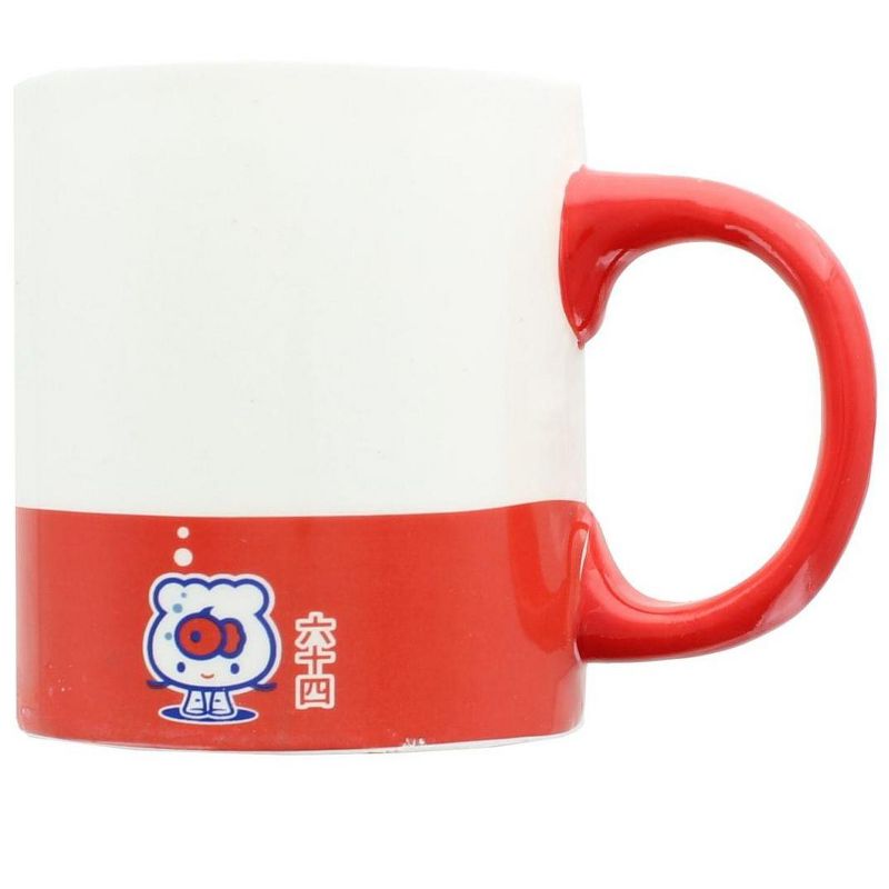 Seven20 Hello Kitty Two Tone 11oz Ceramic Coffee Mug