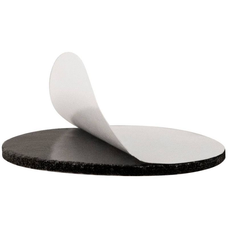 SoftTouch 2" 16pk Heavy Duty Non Slip Furniture Gripper Pad Black