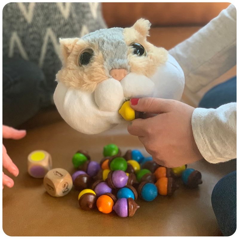 Roo Games Feed Fuzzy Color and Counting Game for Kids - Ages 3+