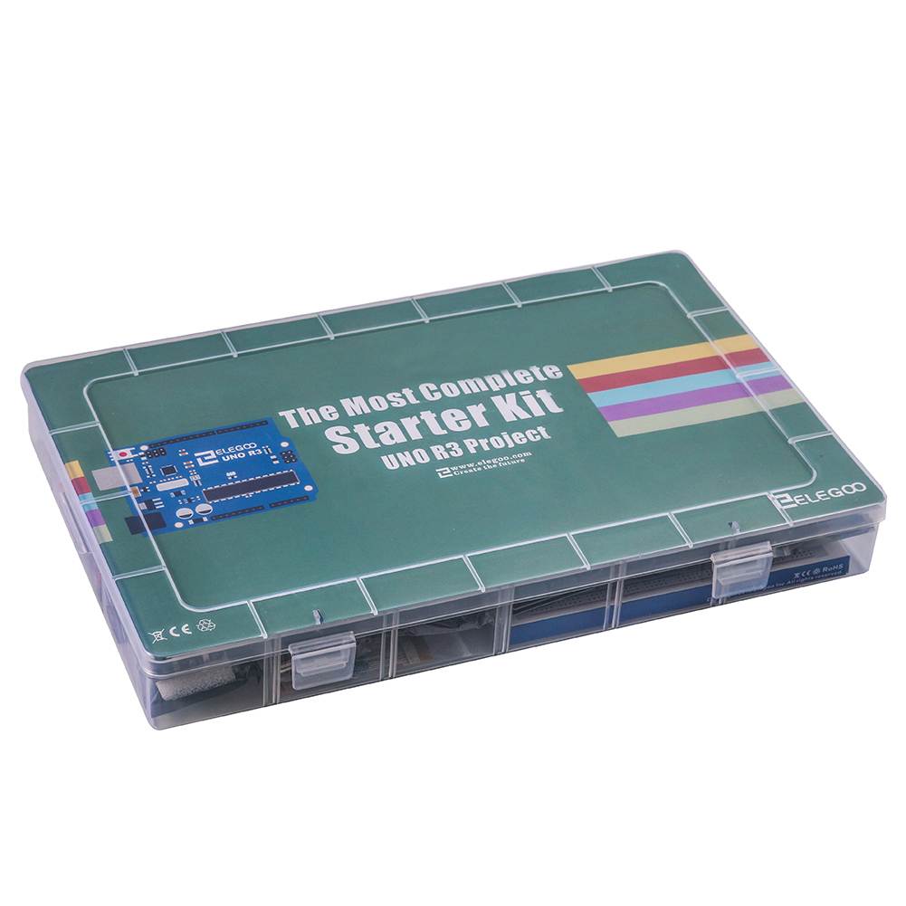 Elegoo For Arduino UNO R3 Project Most Complete Starter Kit w/ Tutorial for  MEGA2560 UNO NANO (63 Items)