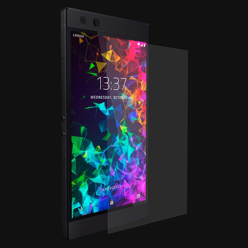 Razer Phone 2 Tempered Glass Protector Kit - Durable - Scratch Resistant
