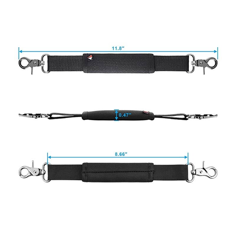 Removable Speaker Handle Strap for JBL Xtreme 1 amp 2 Portable Bluetooth Speaker Black