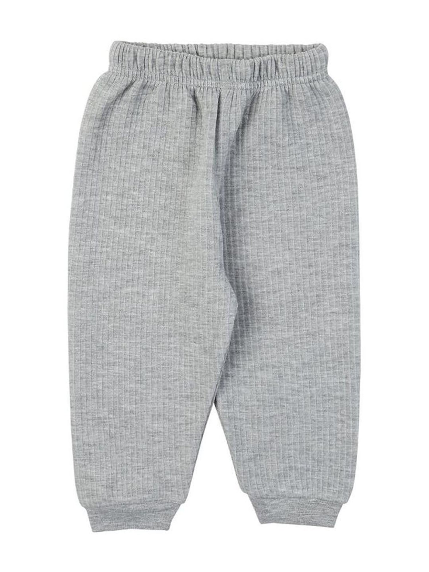 Mee Mee Kids Grey Printed Full Sleeves Thermal Set