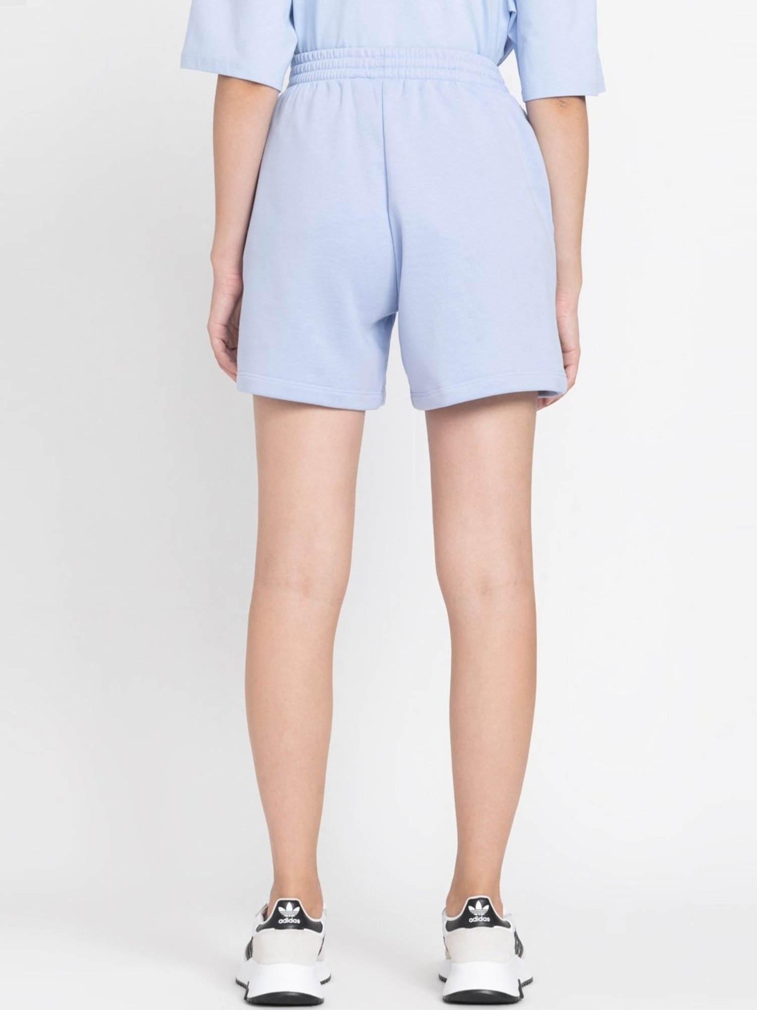 Adidas Originals Blue Cotton Shorts