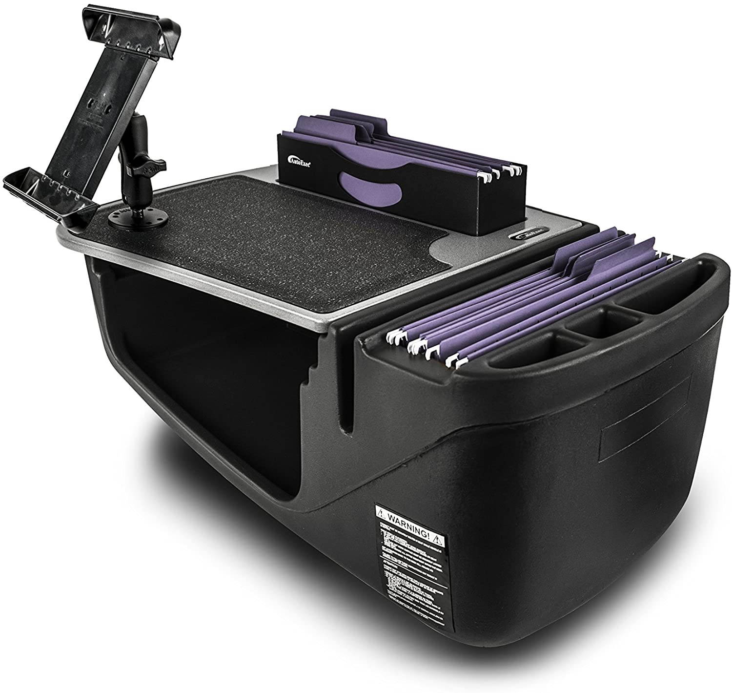 AutoExec AUE20004 Efficiency FileMaster Car Desk Grey Finish with Tablet Mount
AEFile-02 Tablet