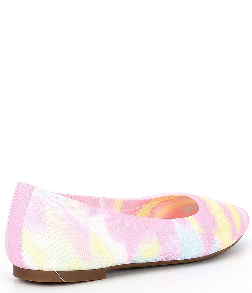 Jack Rogers Blair Pointed Toe Bow Leather Flats