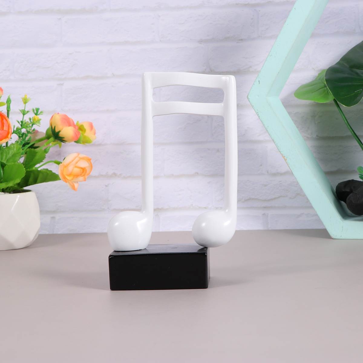 Exquisite Piano Decoration Adornment Creative Simulate Piano Models Pocket Grand Piano Arrangement (White)