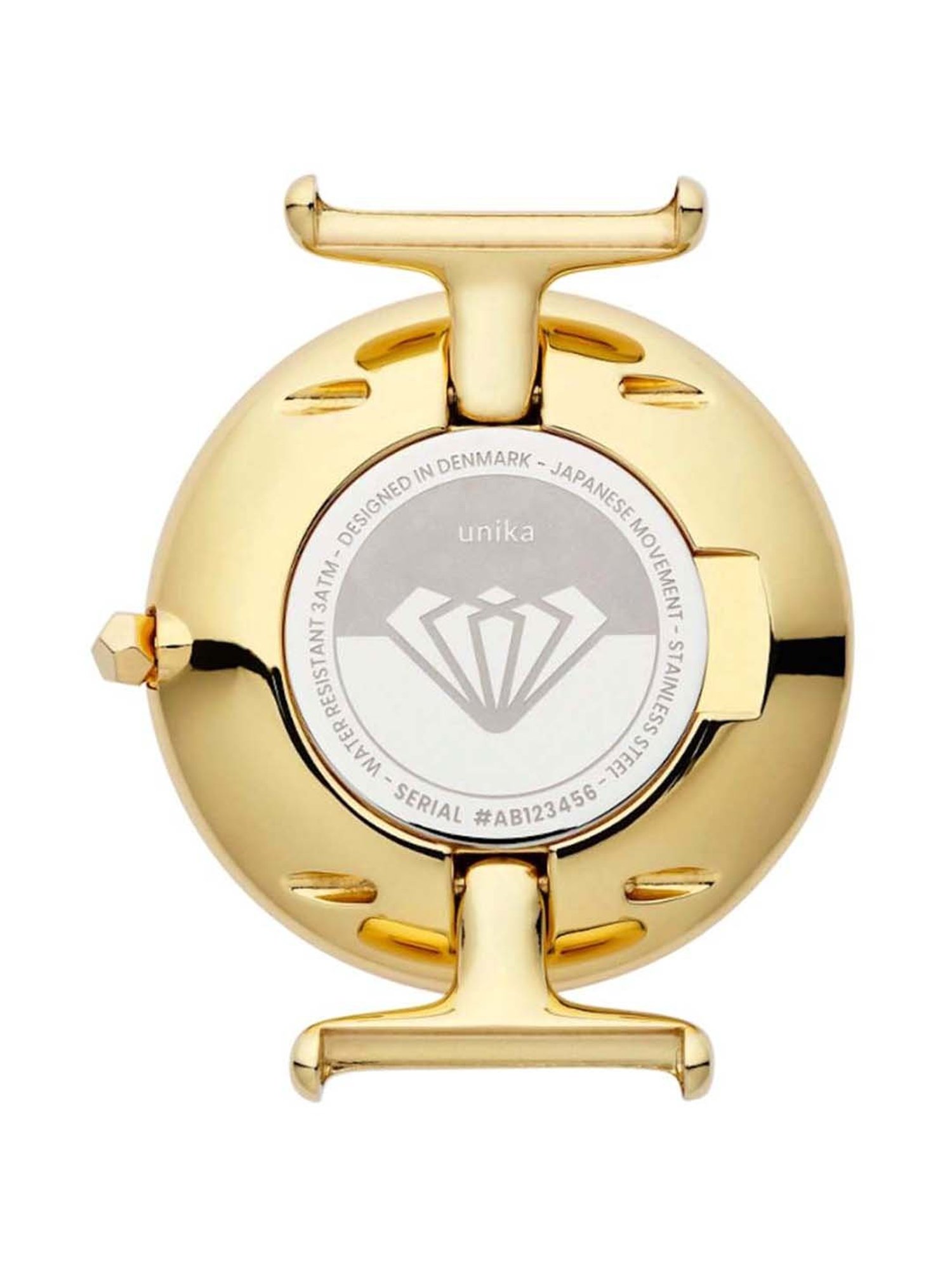 Nordgreen UN32GOXX5LGOLEBLLEBR Unika Analog Watch for Women with Strap Set Combo