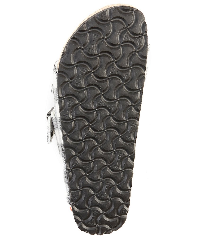 Birkenstock Women's Arizona Plaid Shearling Sandals