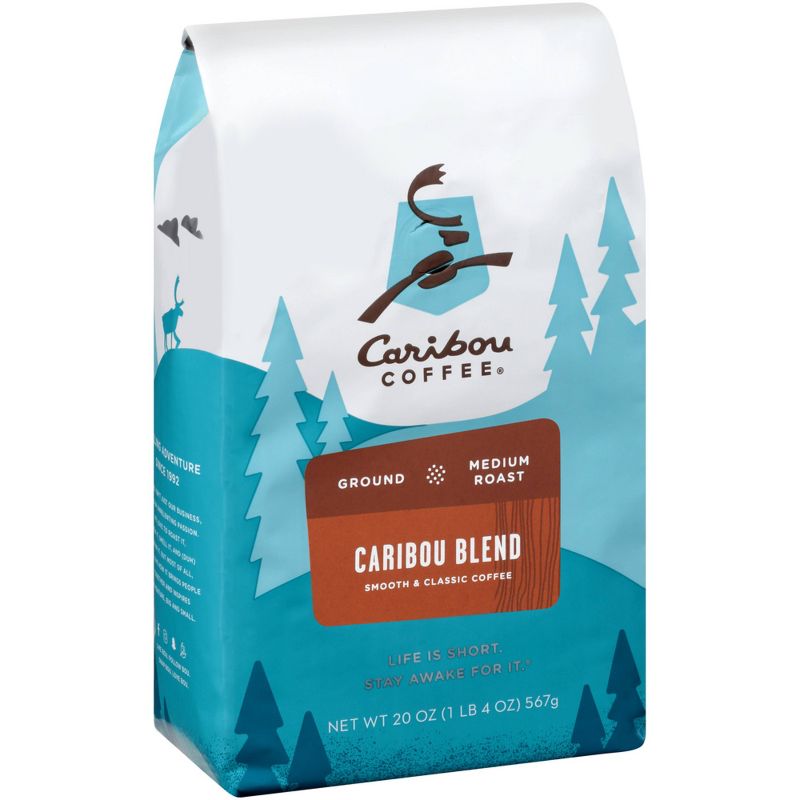 Caribou Coffee Caribou Blend Medium Roast Ground Coffee - 20oz