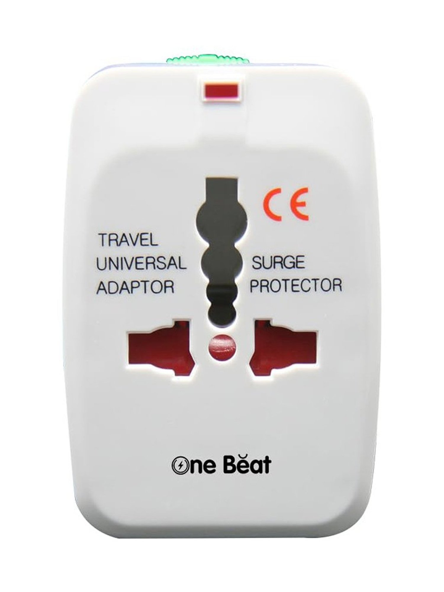 One Beat Universal Travel Adapter 100V-240V Plug (White)