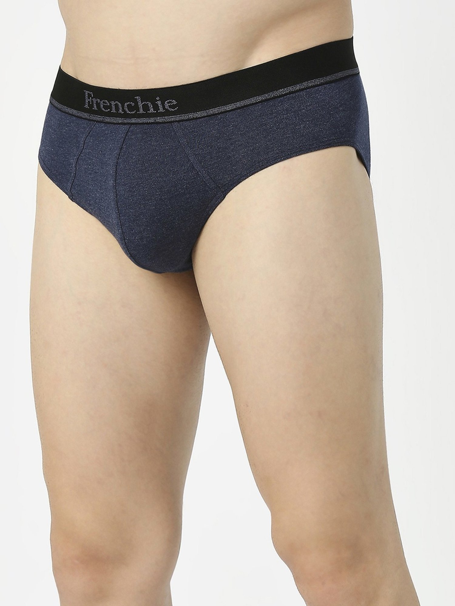 Frenchie Assorted Cotton Skinny Fit Briefs - Pack Of 2