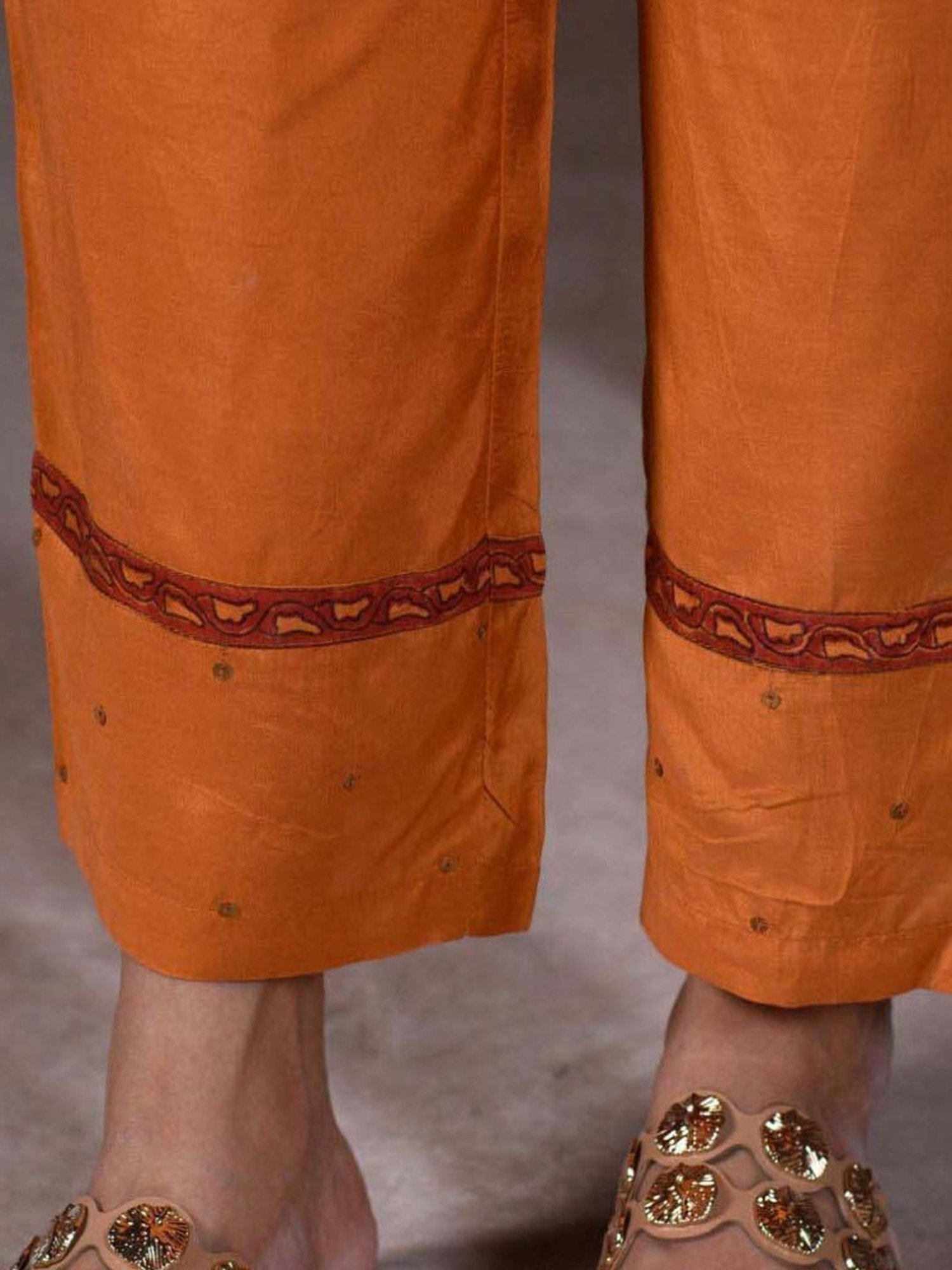 Prakriti Jaipur Orange Chaashini Sarika Pant