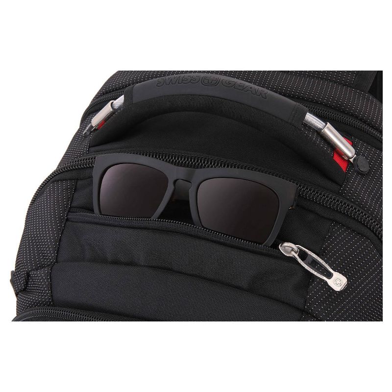 SWISSGEAR 18.5" Scan Smart TSA Laptop and USB Power Plug Backpack - Black