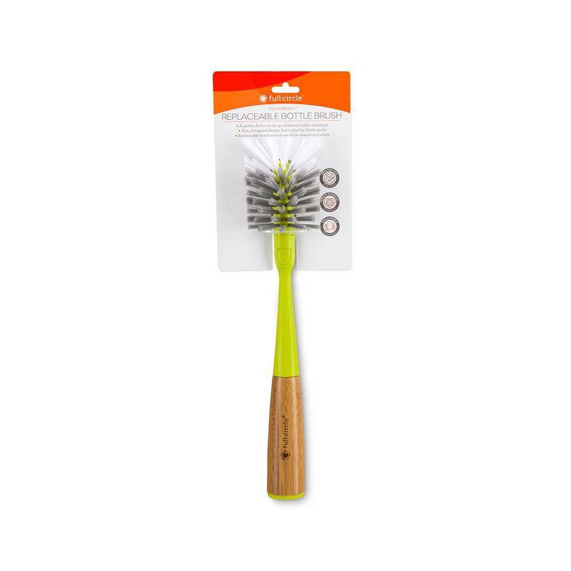 Full Circle Clean Reach Bottle Brush with Replaceable Head