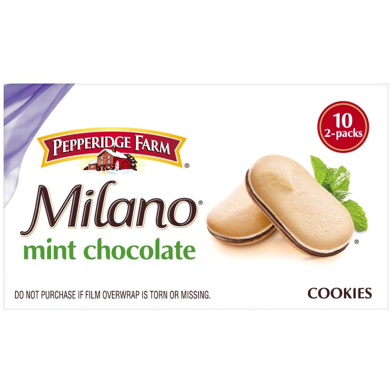 Pepperidge Farm Milano Mint Chocolate Cookies - 9.5oz