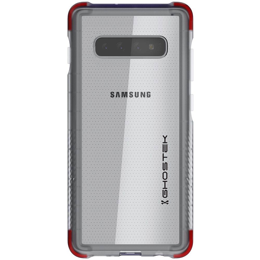Ghostek Covert Clear Galaxy S10 Case with Super Slim Thin Design and Anti-Slip Grip Tough Shockproof Heavy Duty Protection and Wireless Charging Compatible for 2019 Galaxy S10 (6.1 Inch) - (Clear)