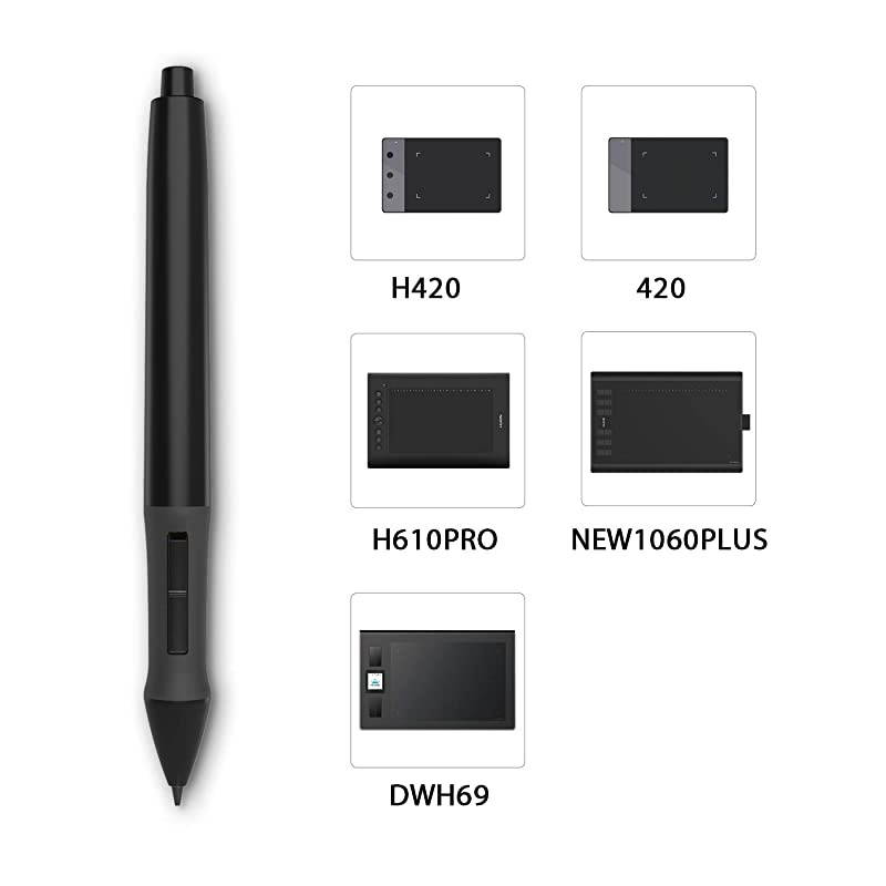 Battery Pen P68 Digital Pen Stylus for  Graphics Drawing Tablet