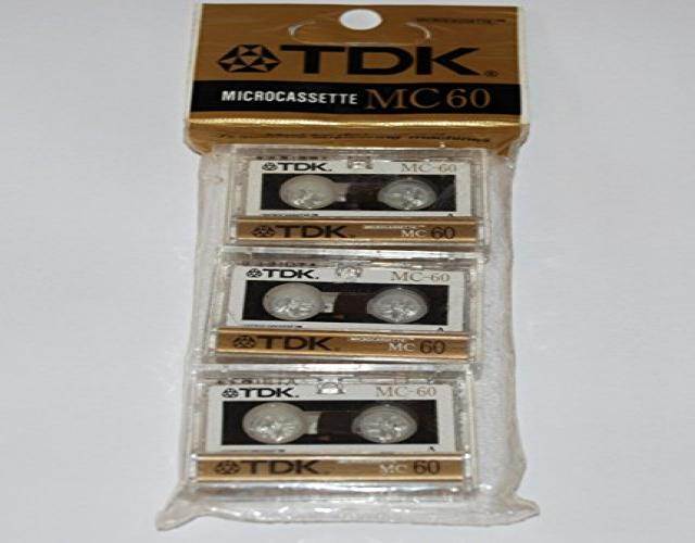 TDK 2x30 Audio Microcassete