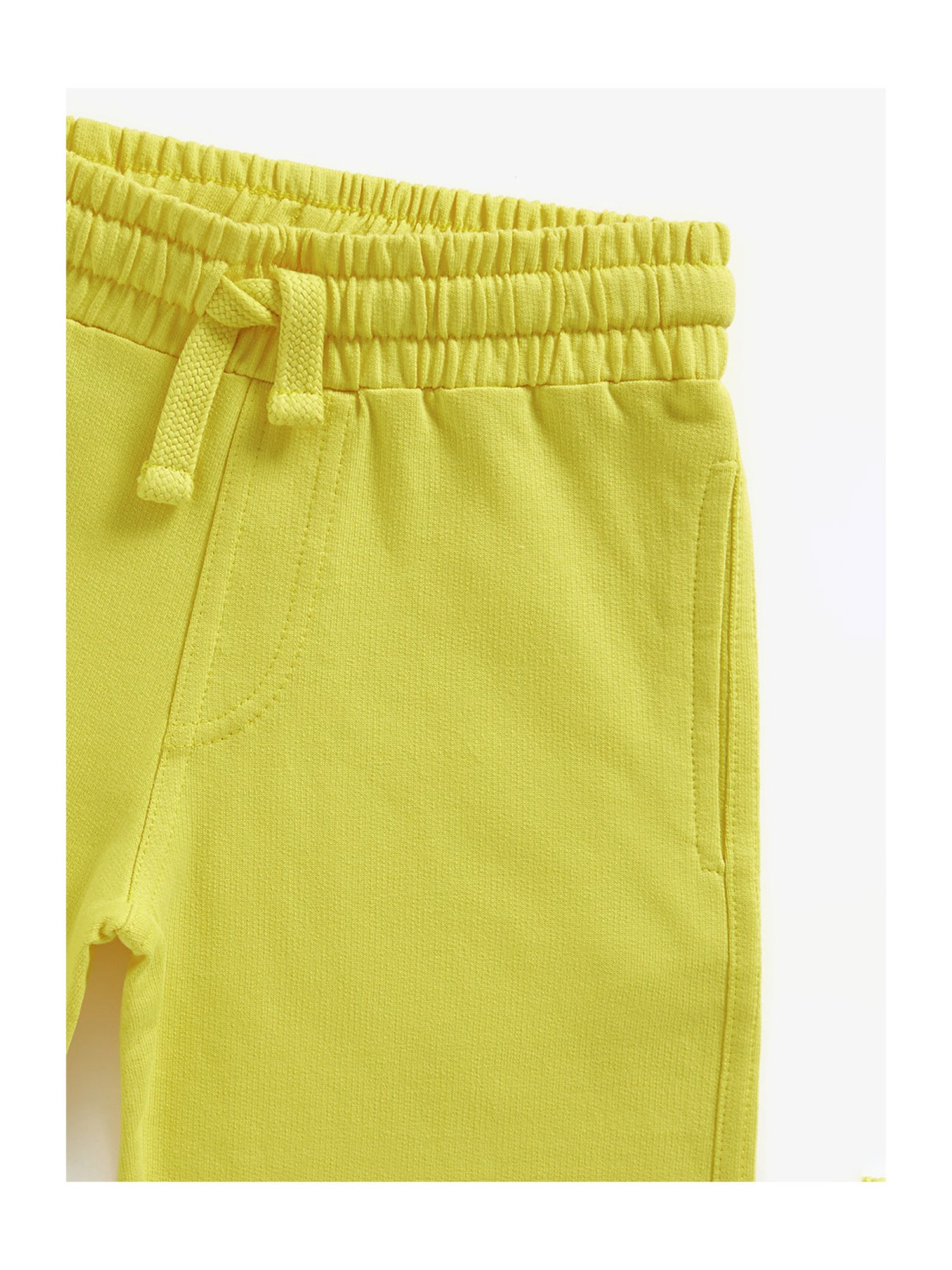 Mothercare Kids Yellow Solid Shorts