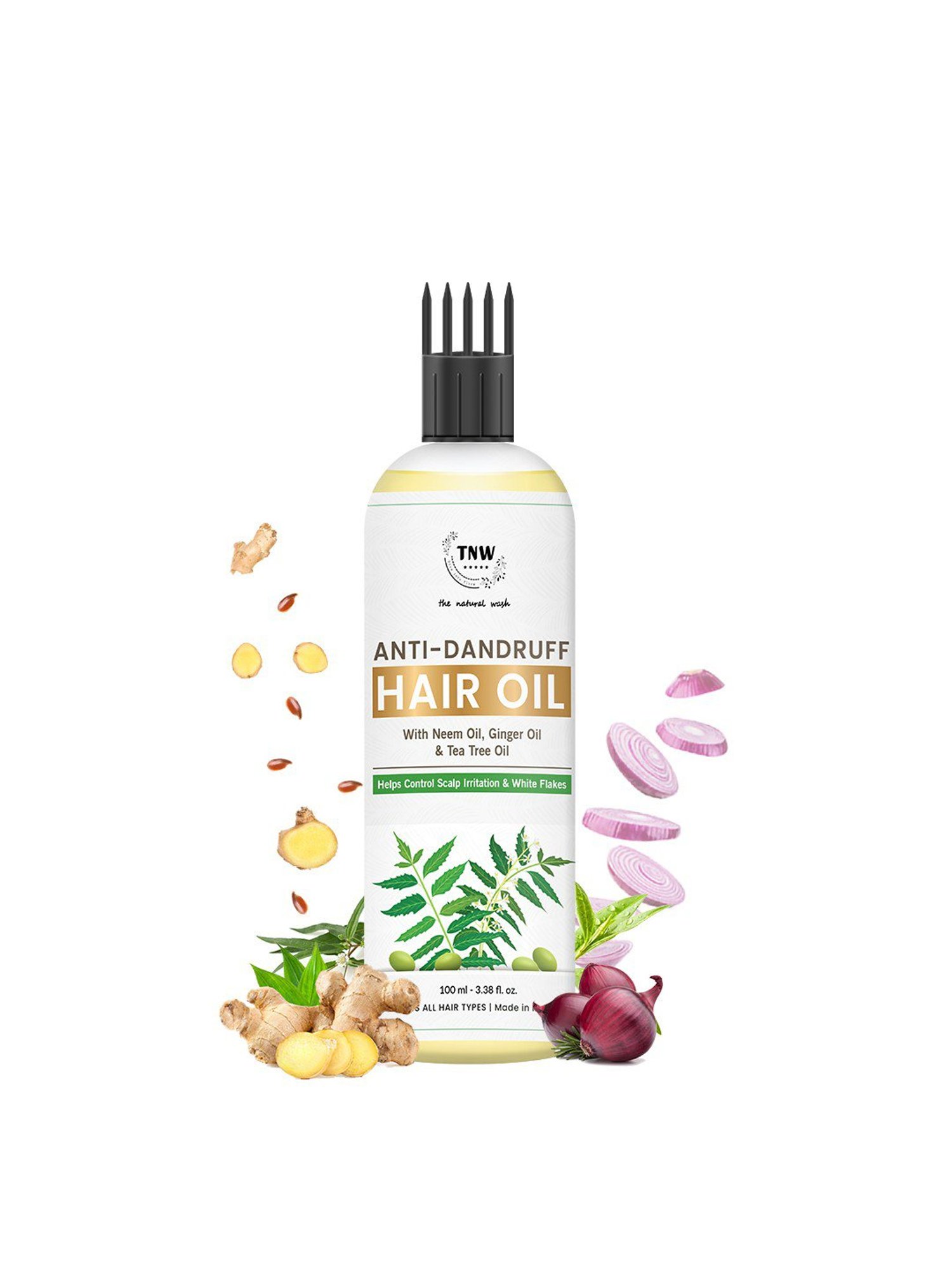 TNW-The Natural Wash Anti-Dandruff Hair Oil - 100 ml