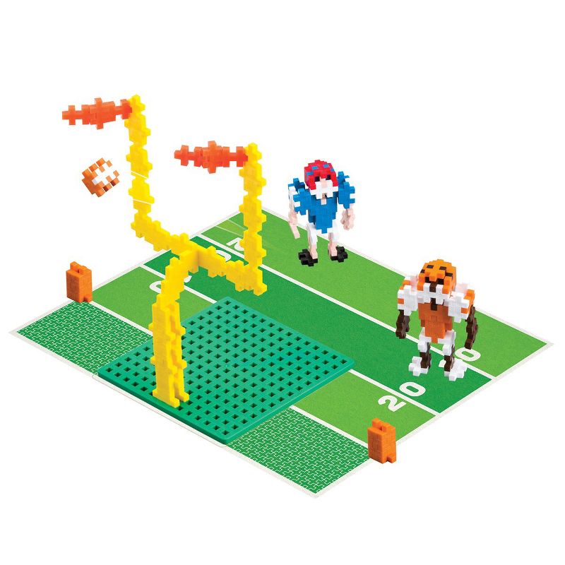 Plus-Plus Learn to Build Sports - STEM Building Set - 380 Pieces & 2 Baseplates