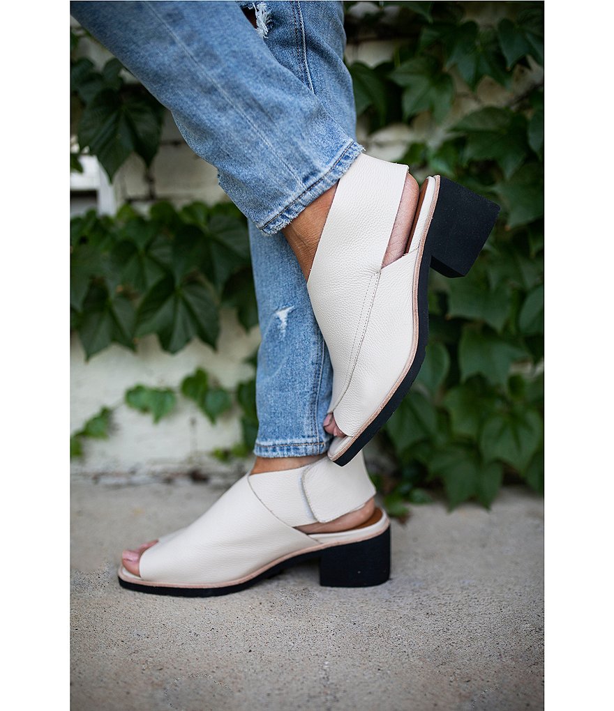 L'Amour Des Pieds Qiana Sling Block Heel Sandals