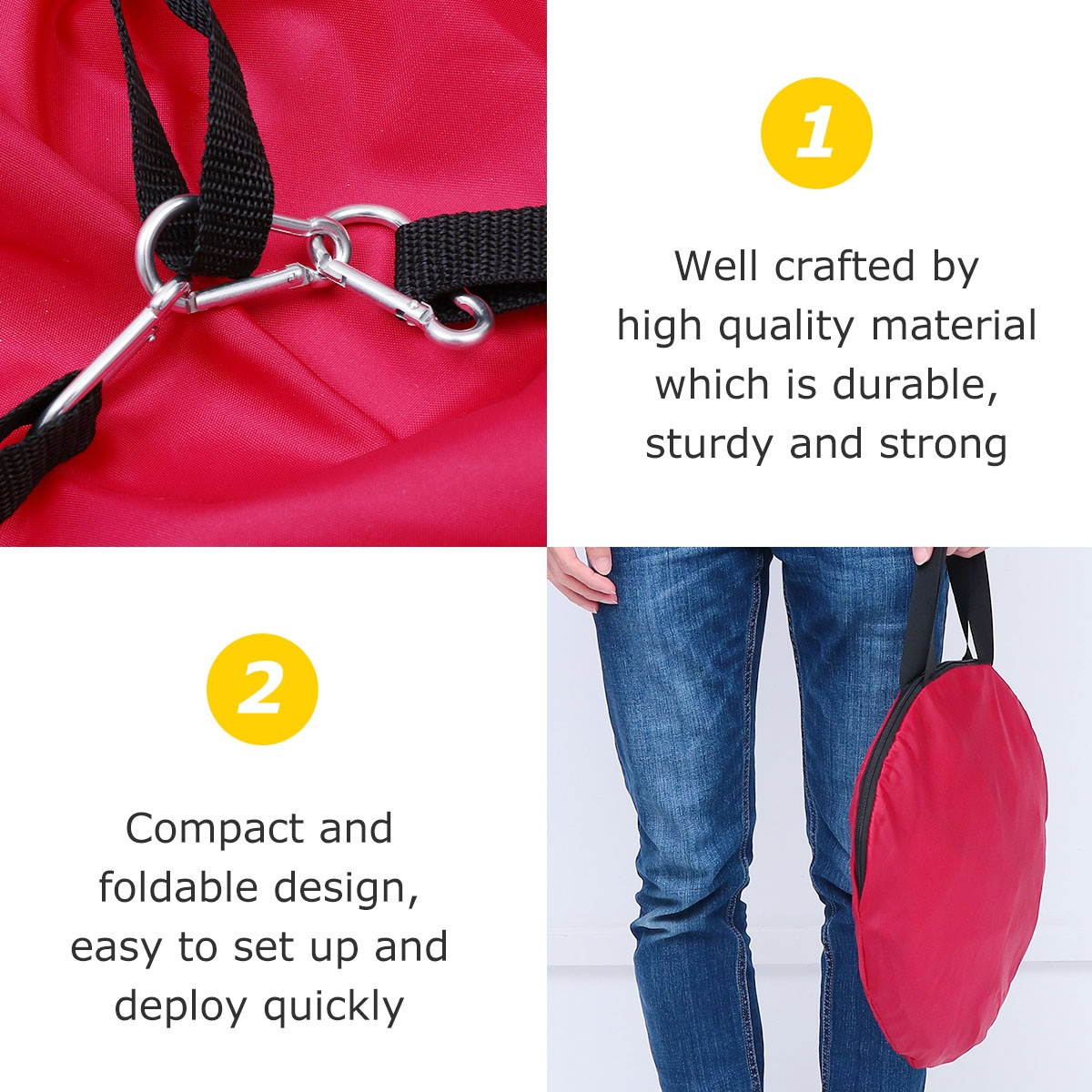 1pc Sail Foldable Kayak Boat Wind Sail Surfboard Canoe Sailing Downwind Sail