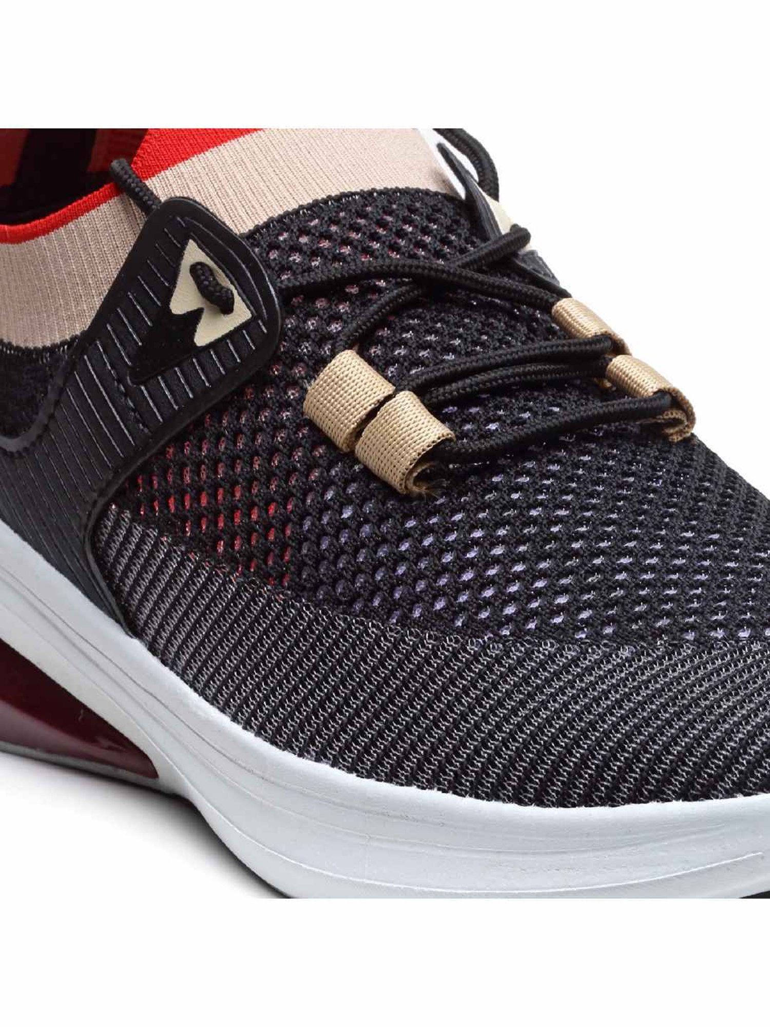 Asian Men's Black Running Shoes