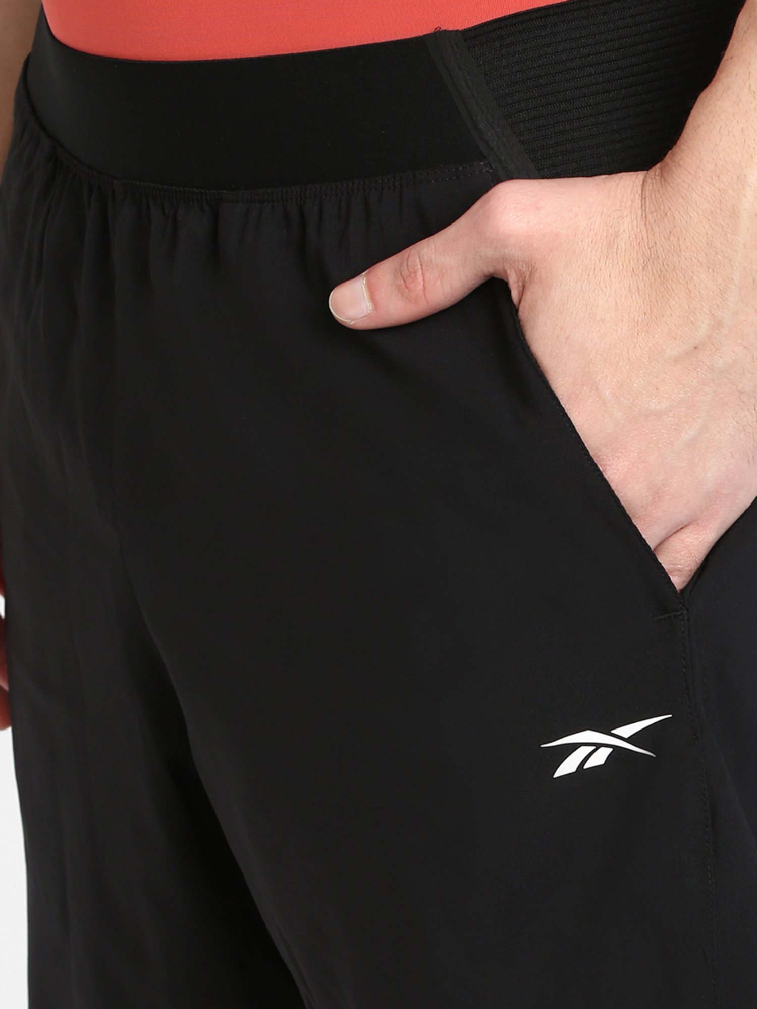Reebok Black Regular Fit Shorts