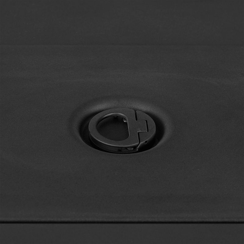 Berthoud Fire Table with NG Conversion Stacked Stone - Real Flame