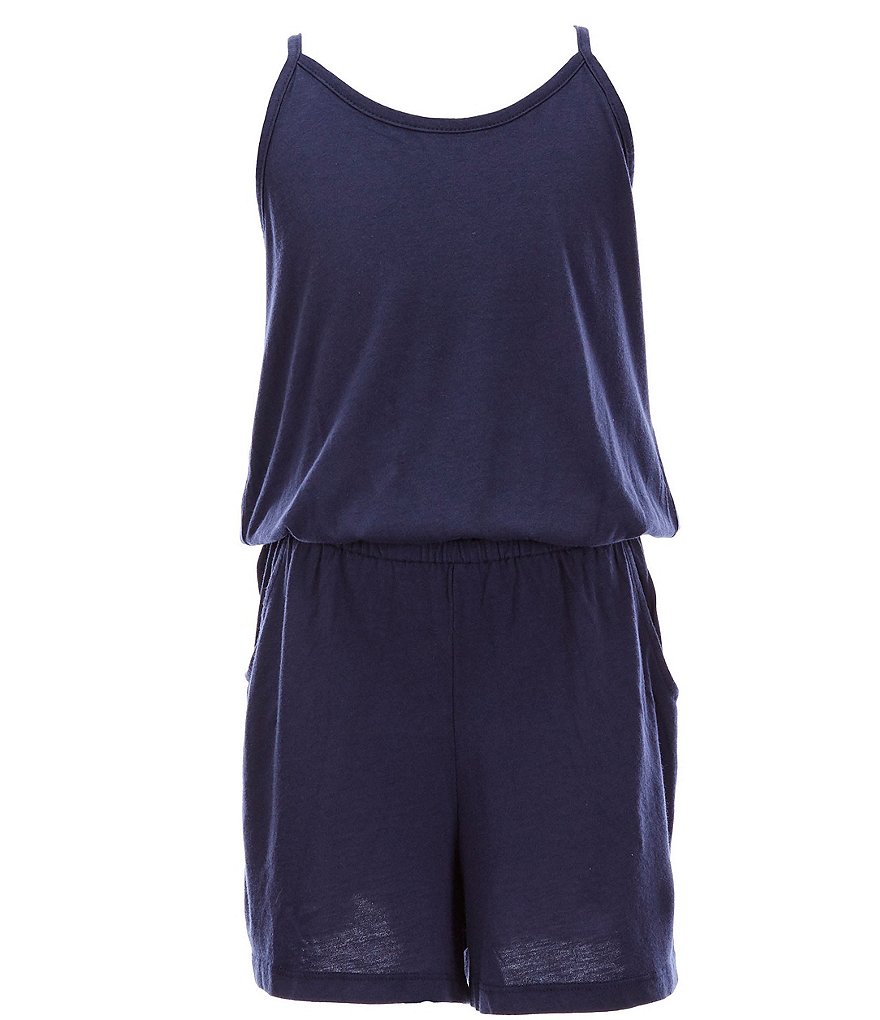 Habitual Big Girls 7-16 Corrie Knit Romper