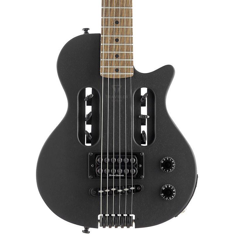 Traveler Guitar EG-1 Blackout Electric Travel Guitar Black Matte