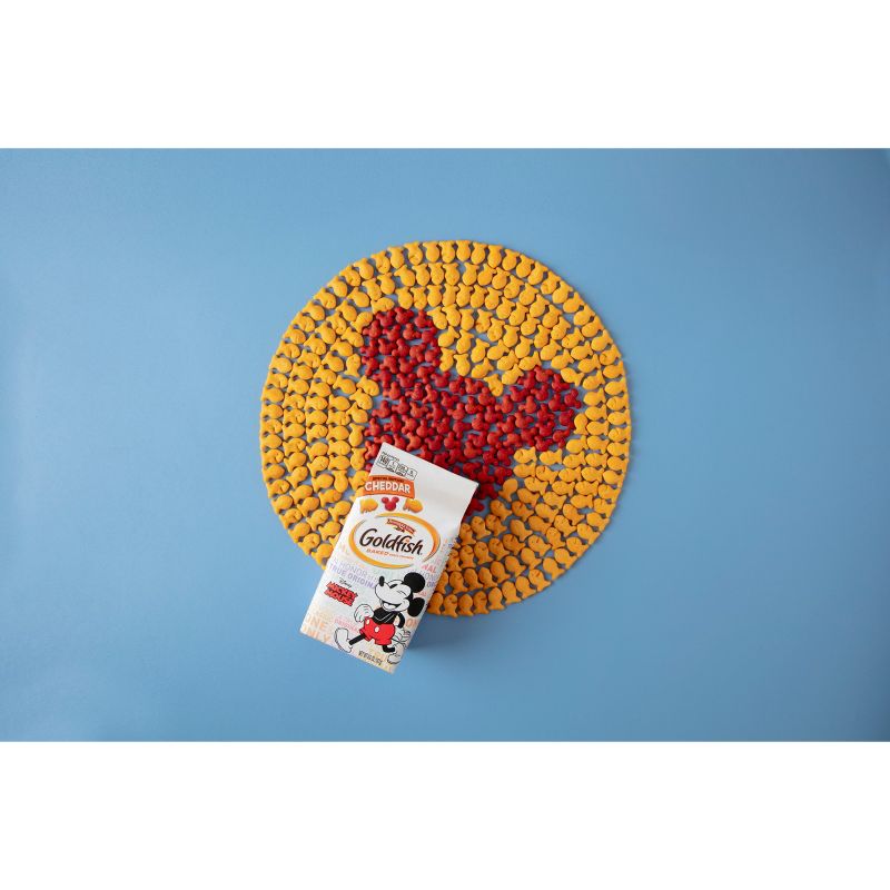 Pepperidge Farm Goldfish Special Edition Disney Mickey Mouse Cheddar Crackers - 6.6oz