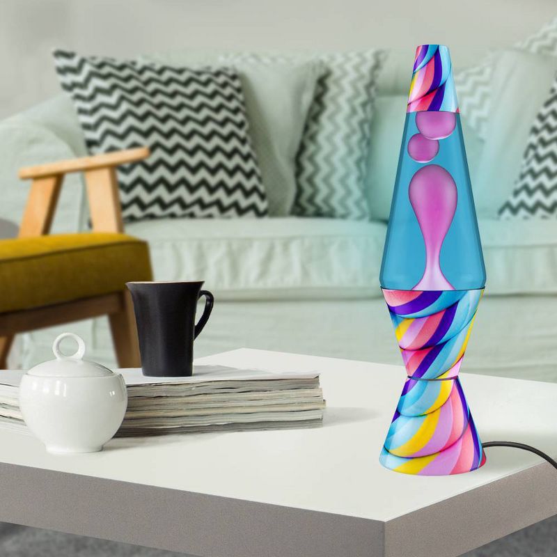 14.5" Candy Swirl Lava Lamp - LAVA