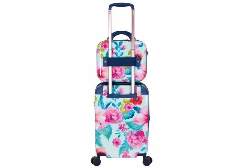 Chariot Travelware CHP-903 Floral 2pc Luggage Set