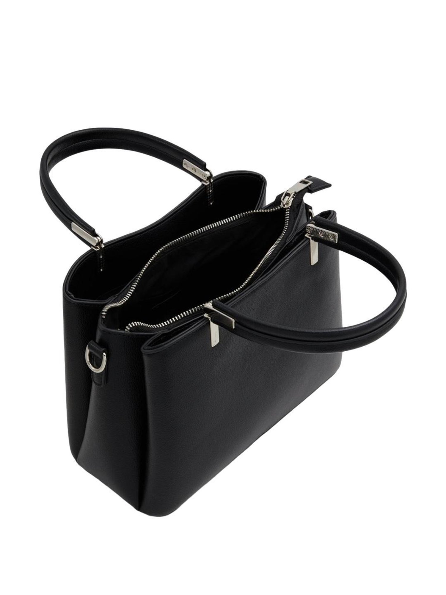 Call It Spring Black Solid Handbag