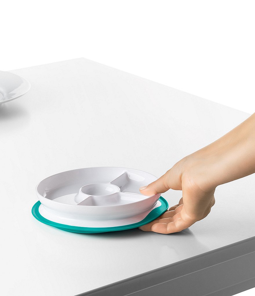 OXO Tot Stick & Stay Suction Divided Plate
