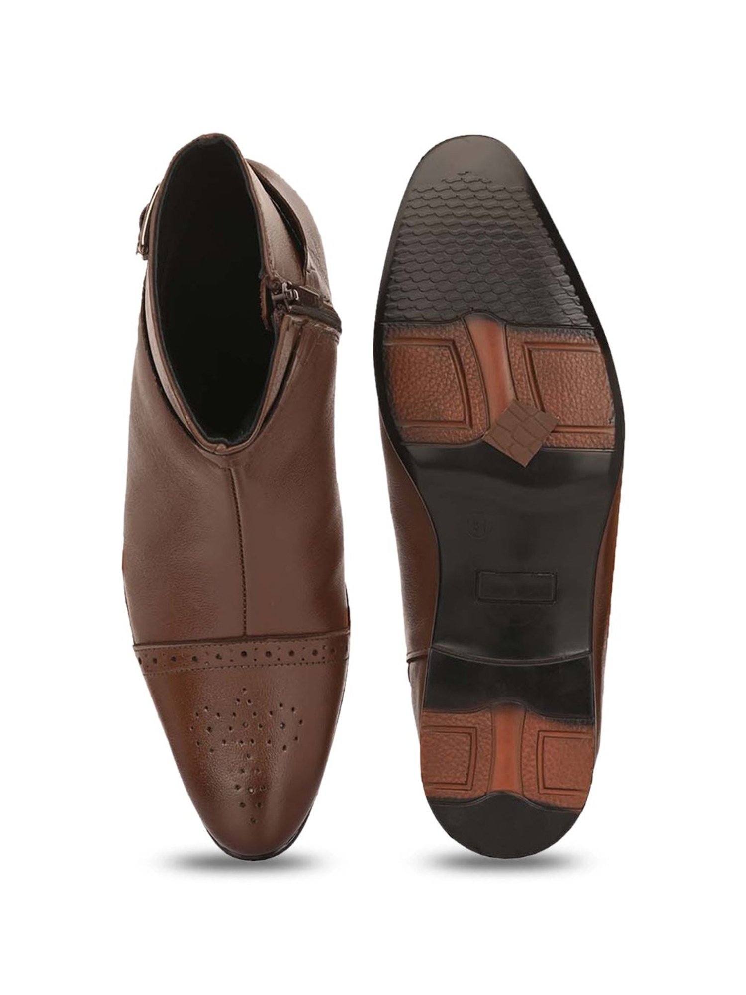 Eego Italy Men's Brown Casual Boots