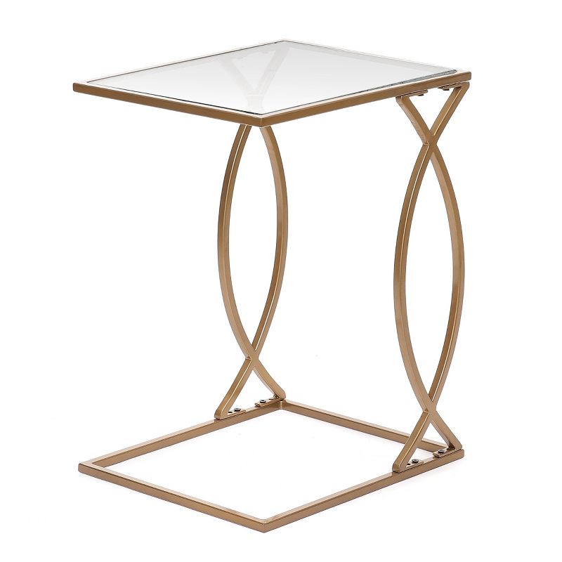 Cressida C Accent Table Gold - Carolina Chair & Table