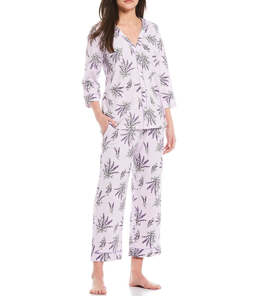 Lauren Ralph Lauren Classic Notch-Collar Sateen Coordinating Pajama Set