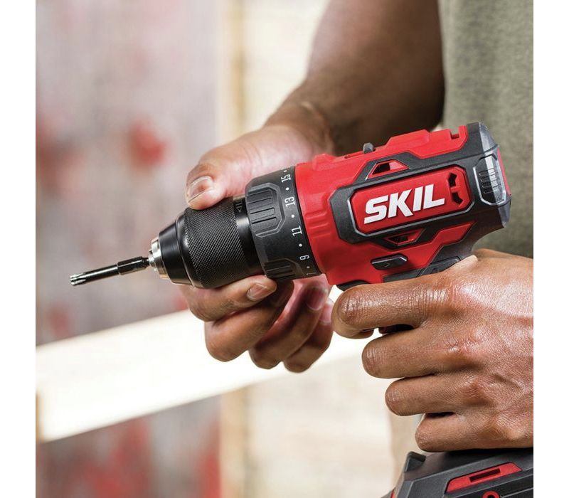 Skil DL529303 PWRCore 20 20V Brushless Lithium-Ion 1/2 in. Cordless Drill Driver Kit (2 Ah)