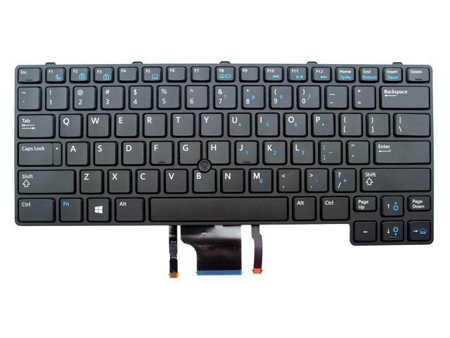 Dell Latitude E5450 E5470 E7450 E7470 US Backlit Keyboard D19TR