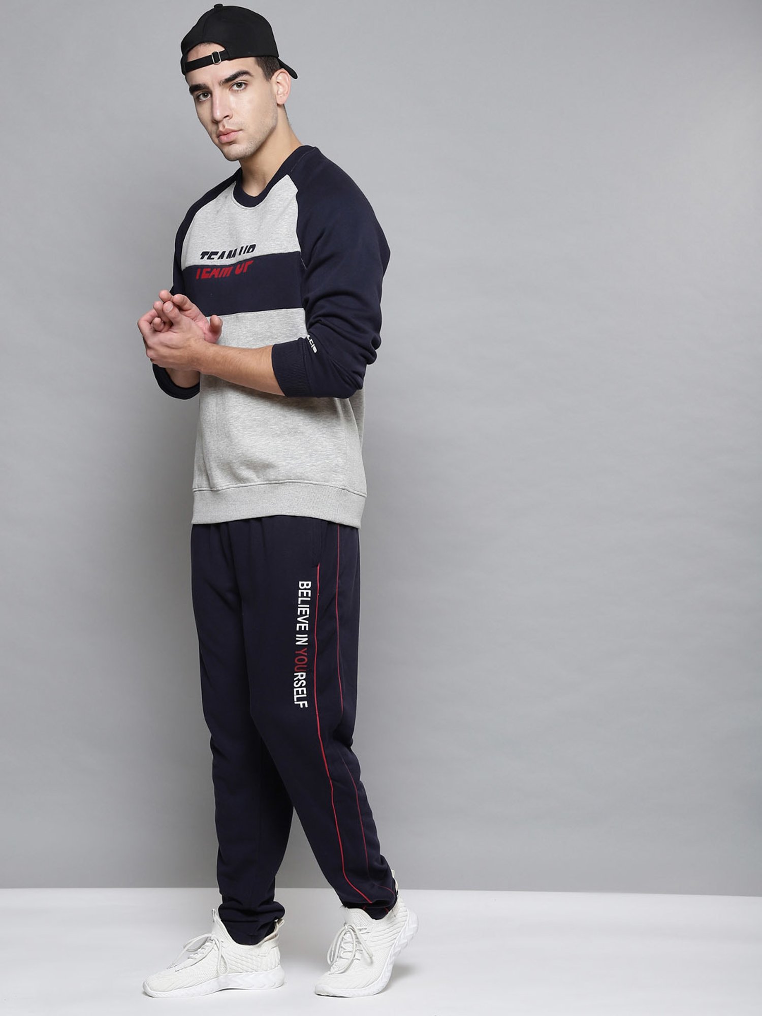 ALCIS Multi Regular Fit Colour Block Sweatshirt